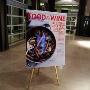 Event sponsor Food & Wine Magazine