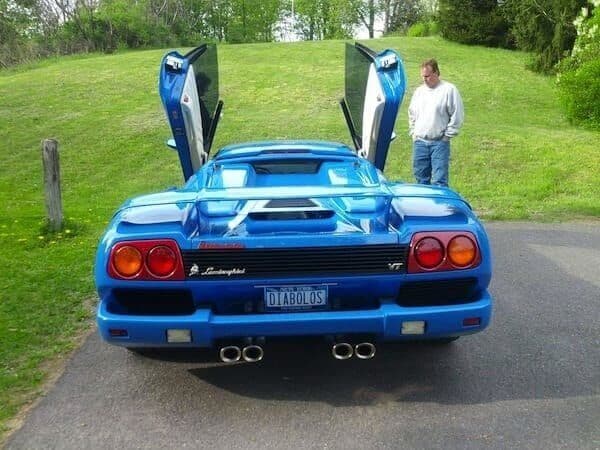 Donald Trump's 1997 Lamborghini Diablo 4