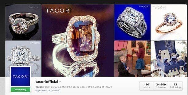 tacori instagram