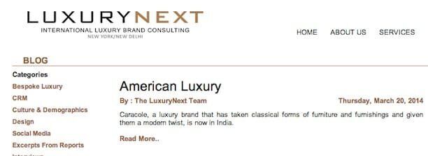 luxurynext blog