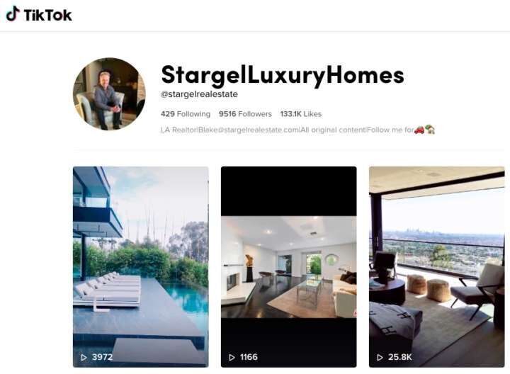 tiktok real estate marketing